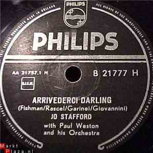 Jo Stafford - Arrivederci, Darling / It's Almost Tomorrow