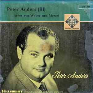 Peter Anders  - Arien Von Weber Und Mozart