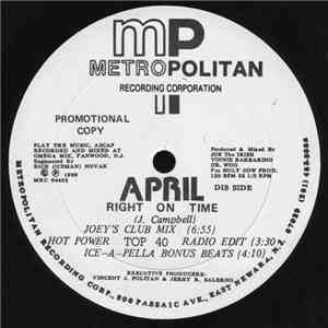 April - Right On Time