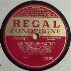 Jim Davidson & His New Palais Royal Orchestra - One Rainy Afternoon / San Francisco