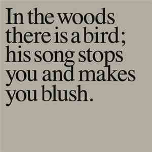 Olaf Nicolai - In The Woods There Is A Bird...