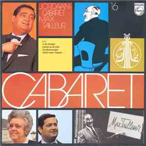 Various - Cabaret 16 - Jordaan-Cabaret / Max Tailleur