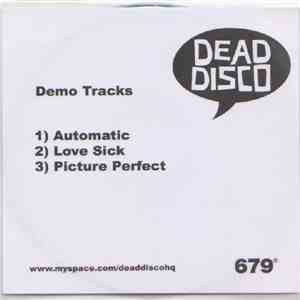 Dead Disco - Demo Tracks