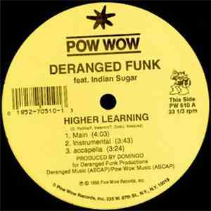 Deranged Funk Feat. Indian Sugar - Higher Learning / Static