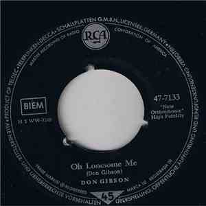 Don Gibson - Oh Lonesome Me