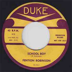 Fention Robinson - As The Years Go By / Schoolboy