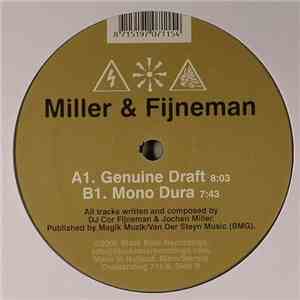 Miller & Fijneman - Genuine Draft / Mono Dura