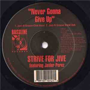 Strive For Jive Featuring Javier Perez - Never Gonna Give Up
