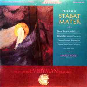 Pergolesi / Teresa Stich-Randall / Elisabeth Hoengen / Mario Rossi  - Pergolesi - Stabat Mater