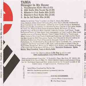 Tamia - Stranger In My House