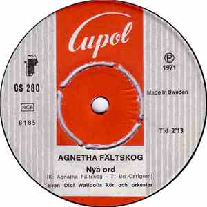 Agnetha Fältskog - Nya Ord