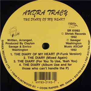 Audra Tracy - The Diary Of My Heart