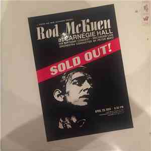 Rod McKuen - At Carnegie Hall