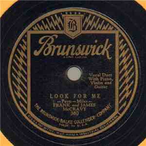Frank And James McCravy - Look For Me / Beautiful City Of God