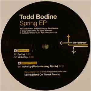 Todd Bodine - Spring EP