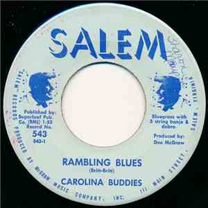 Carolina Buddies  - Rambling Blues / Newport Town