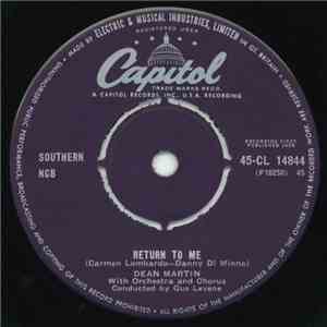 Dean Martin - Return To Me