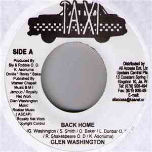 Glen Washington / Lorna Bennett - Back Home / Knock