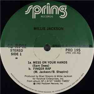 Millie Jackson - Mess On Your Hands / Finger Rap