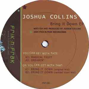 Joshua Collins - Bring It Down EP