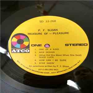 P.F. Sloan - Measure Of–Pleasure