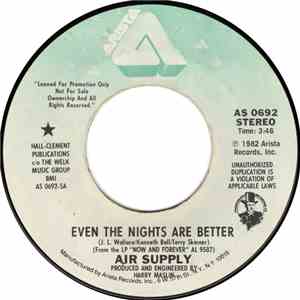 Air Supply - Even The Nights Are Better