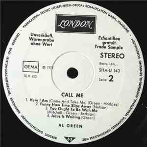 Al Green - Call Me