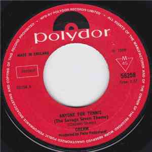 Cream  - Anyone For Tennis (The Savage Seven Theme)