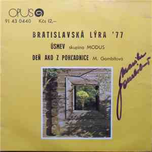 Skupina Modus / M. Gombitová - Úsmev / Deň Ako Z Pohľadnice - AUTOGRAPH !