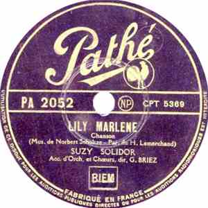 Suzy Solidor - Lily Marlene / Dans Un Port
