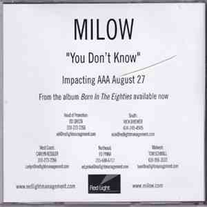 Milow - You Don't Know