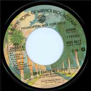 Pia Zadora - Come Share My Love