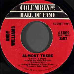 Andy Williams - Almost There / Dear Heart