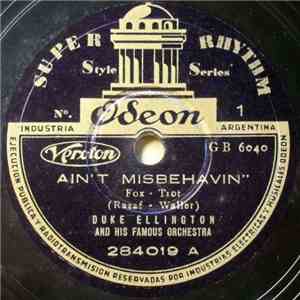 Duke Ellington And His Famous Orchestra - Ain't Misbehavin' / Harlem Speaks
