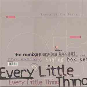 Every Little Thing - The Remixes Analog Box Set