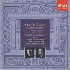 Ludwig van Beethoven - Daniel Barenboim, Otto Klemperer, Philharmonia Orchestra, New Philharmonia Orchestra - The Complete Symphonies And Piano Concertos