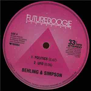 Behling & Simpson - Behling & Simpson EP