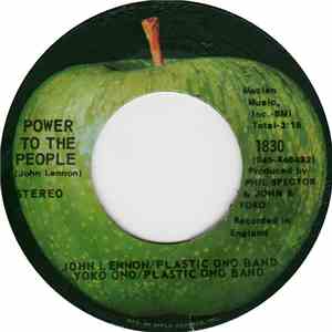 John Lennon / Plastic Ono Band, Yoko Ono / Plastic Ono Band - Power To The People