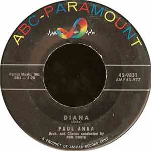 Paul Anka - Diana / Don't Gamble With Love