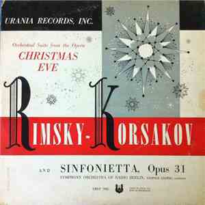 Symphony Orchestra Of Radio Berlin - Orchestral Suite From The Opera Christmas Eve