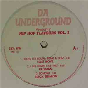 Various - Da Underground Presents Hip Hop Flavours Vol.1