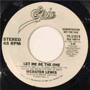 Webster Lewis - Let Me Be The One