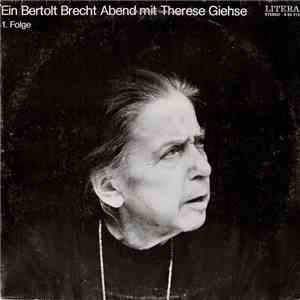 Bertolt Brecht / Therese Giehse - Ein Bertolt Brecht Abend Mit Therese Giehse 1. Folge