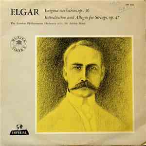 Elgar / The London Philharmonic Orchestra - Sir Adrian Boult - Enigma Variations / Introduction And Allegro For Strings