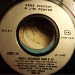 Gene Vincent / Jim Pewter - Radio Interview Part I & Part II