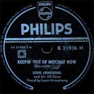 Louis Armstrong And His All-Stars - I'm Crazy 'Bout My Baby / Keepin' Out Of Mischief Now