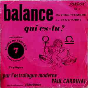 Paul Cardinal - Balance Qui Es-Tu?