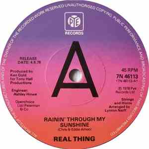 Real Thing - Rainin' Through My Sunshine