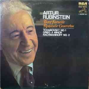 Artur Rubinstein - Three Favorite Romantic Concertos
