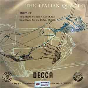 Mozart, The Italian Quartet - String Quartet No. 23 In F Major (K.590) / String Quartet No. 2 In D Major (K.155)